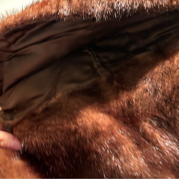 Burdines Mink Fur Stole Wrap - Picture 10 of 11